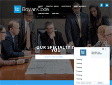 Tablet Screenshot of boylancode.com